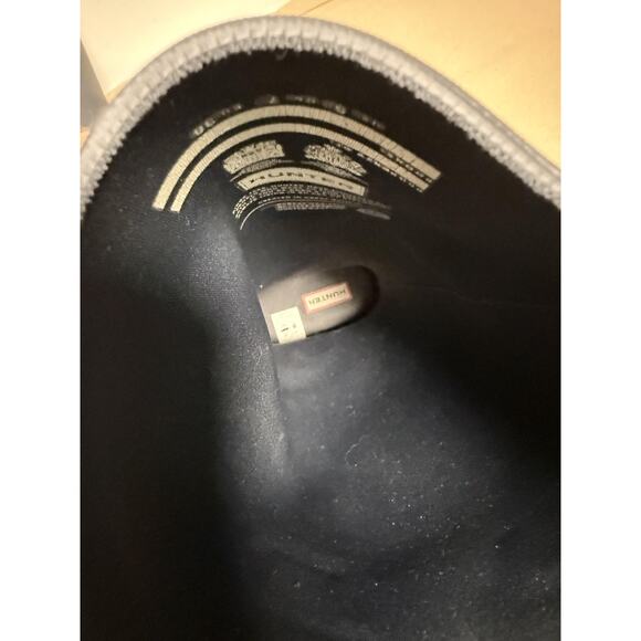 Hunter Boots Womens Size 7 Black Original Tall Rain Wellington Waterproof Rubber - Picture 7 of 9
